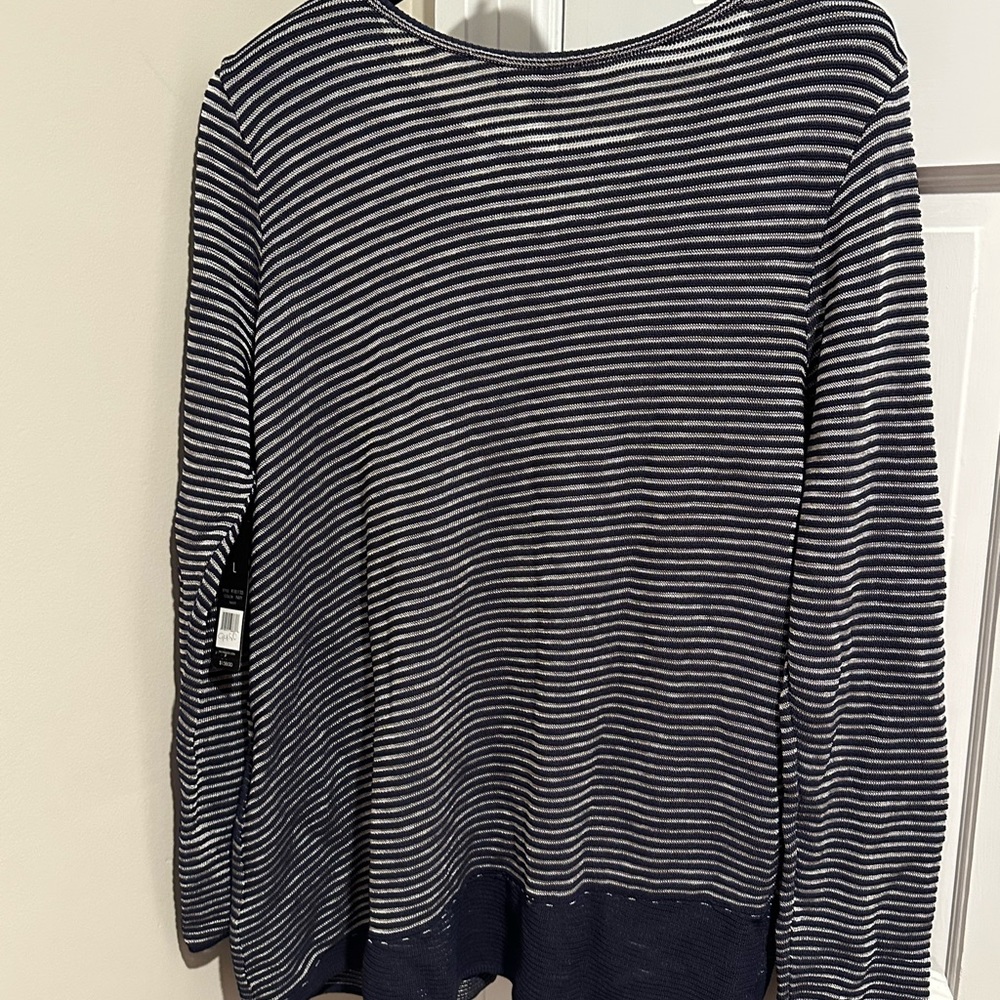 NIC+ZOE Navy Knitwear - Picture 2 of 10